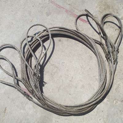 包邮13m18mm11m15mm插编钢丝绳/钢丝绳吊索具起重吊装编头钢丝绳